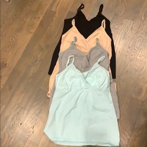 Nursing tank top set